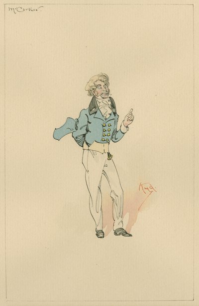 Mr. Carker, ca. 1920er von Joseph Clayton Clarke